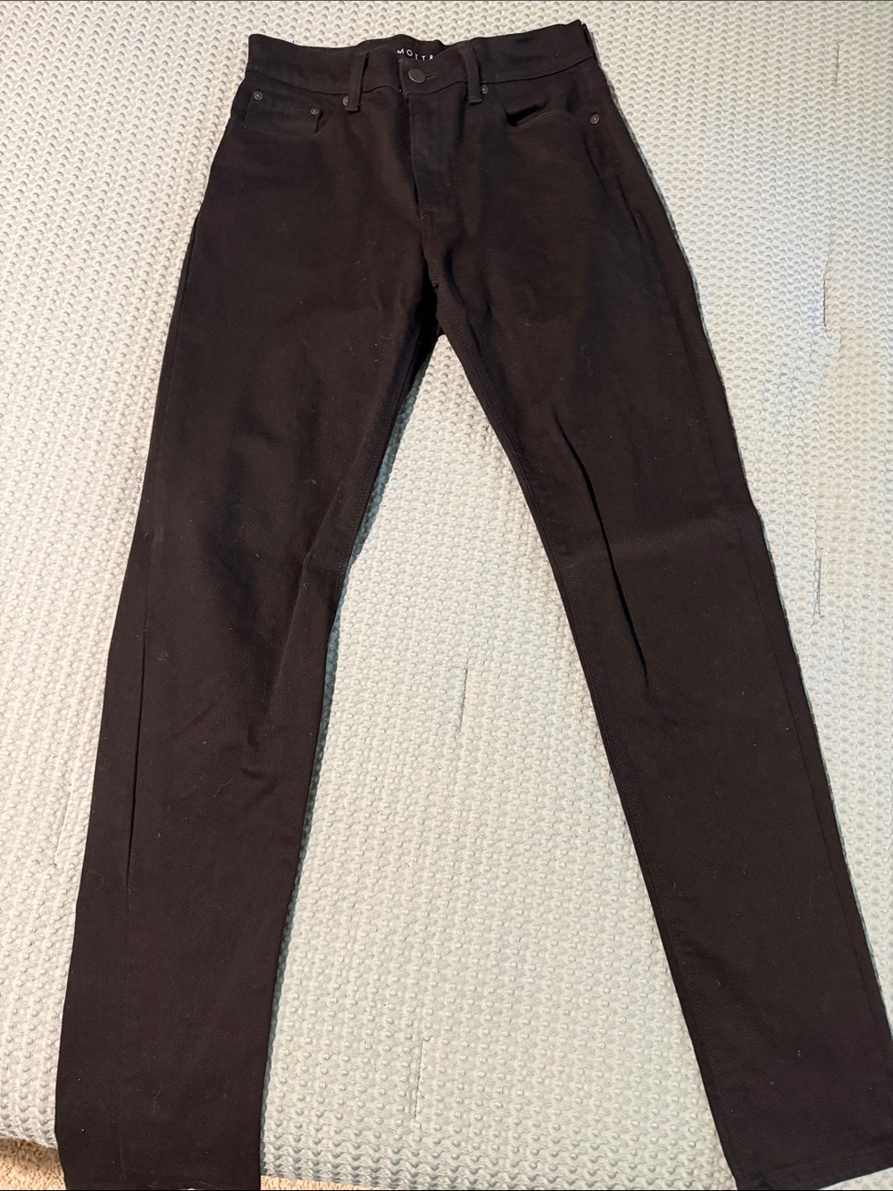 Mott & Bow Men’s Black Skinny Jeans W30 L32